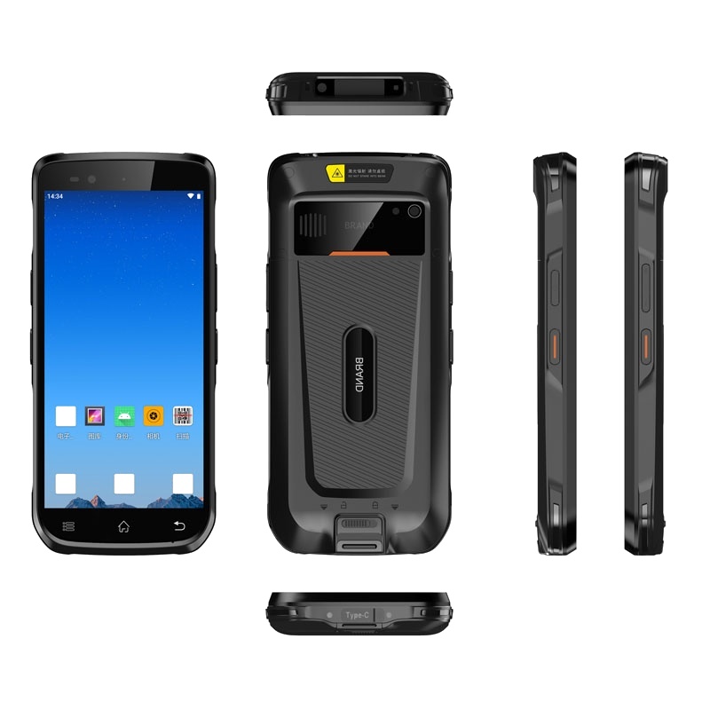 RAICEN N73S Mobile Terminal back with hand strap