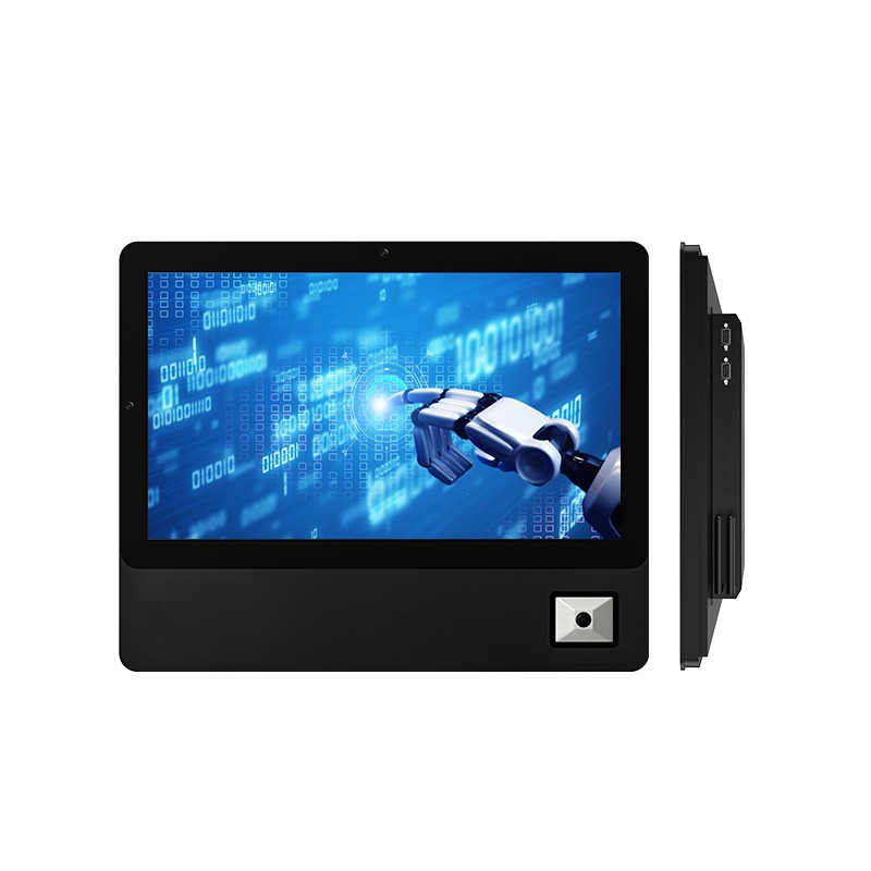 P2A QR Scan Tablet side view